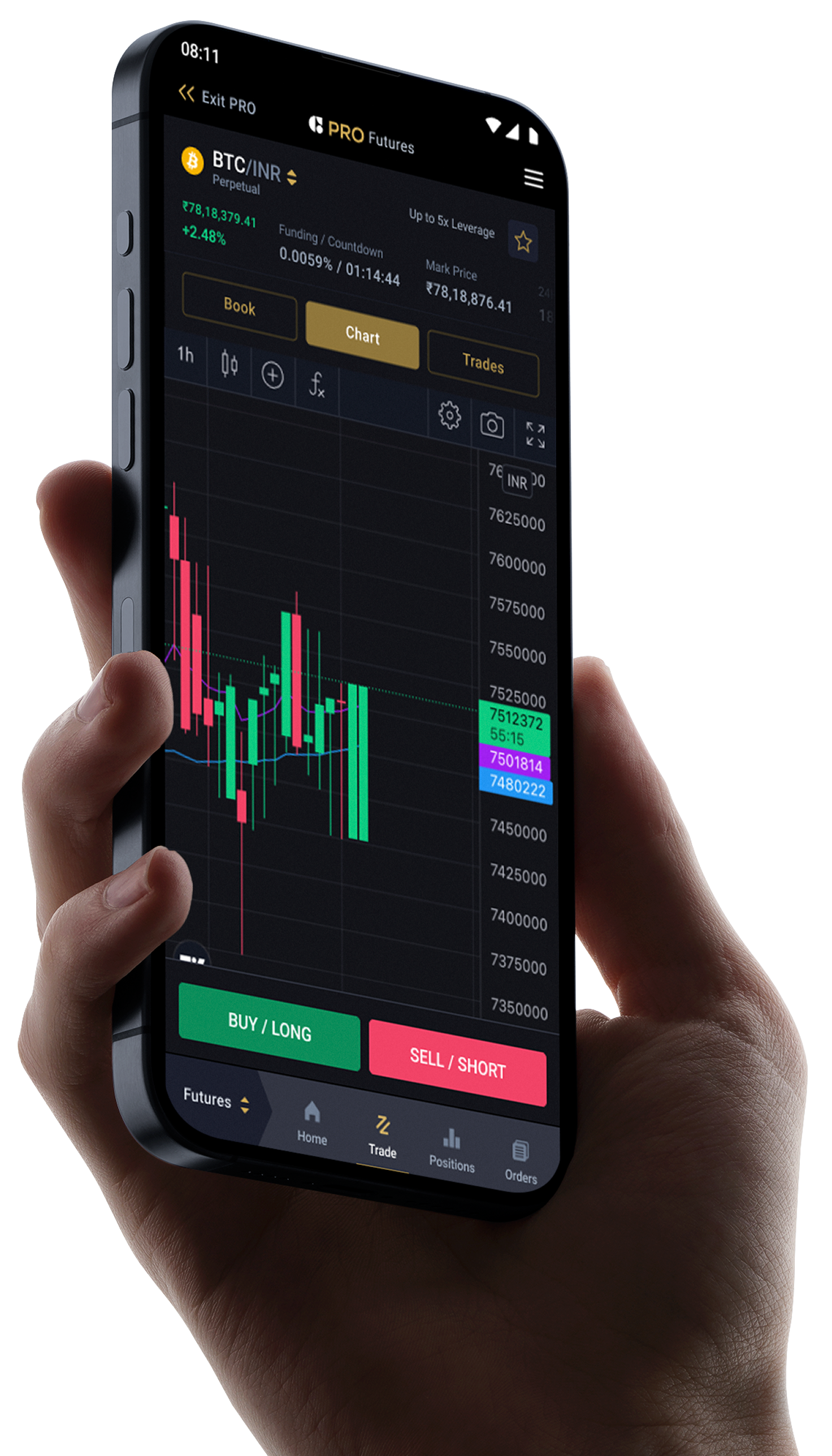 CoinSwitch PRO Futures Trading App