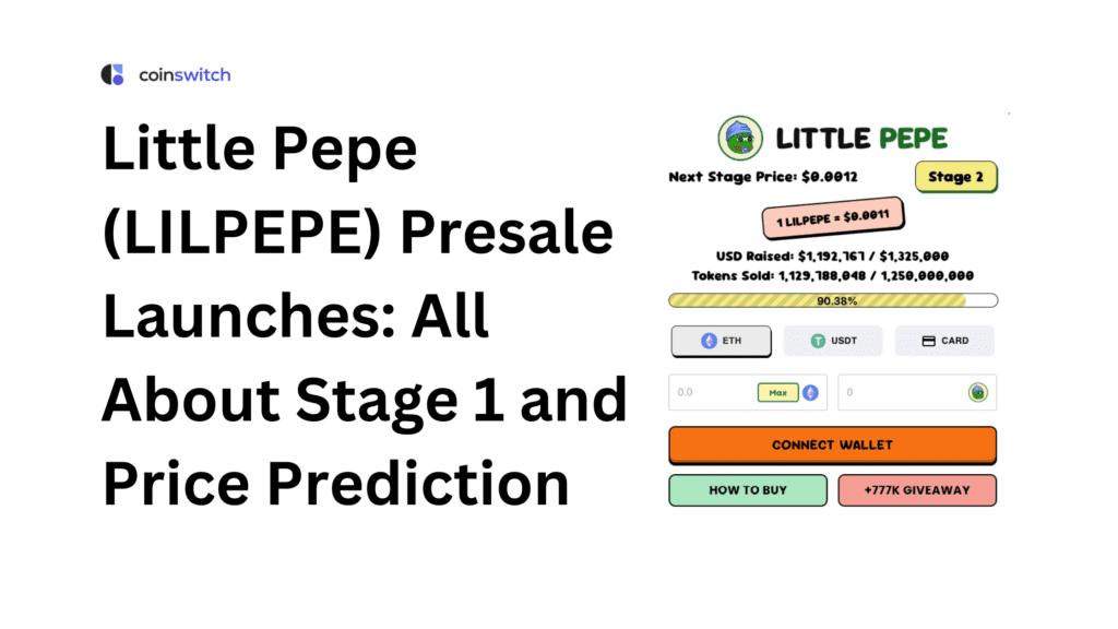 Little Pepe (LILPEPE) Presale Launches: All About Stage 1 and Price Prediction
