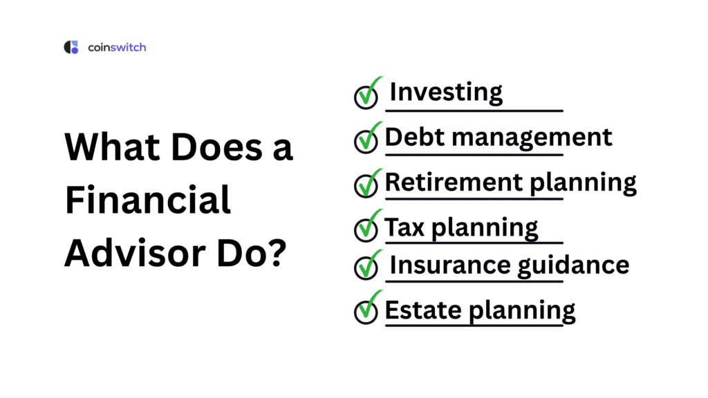 What Does a Financial Advisor Do?