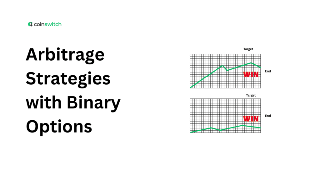 Arbitrage Strategies with Binary Options