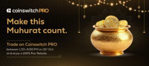 Crypto Muhurat Trading Offer: CoinSwitch PRO