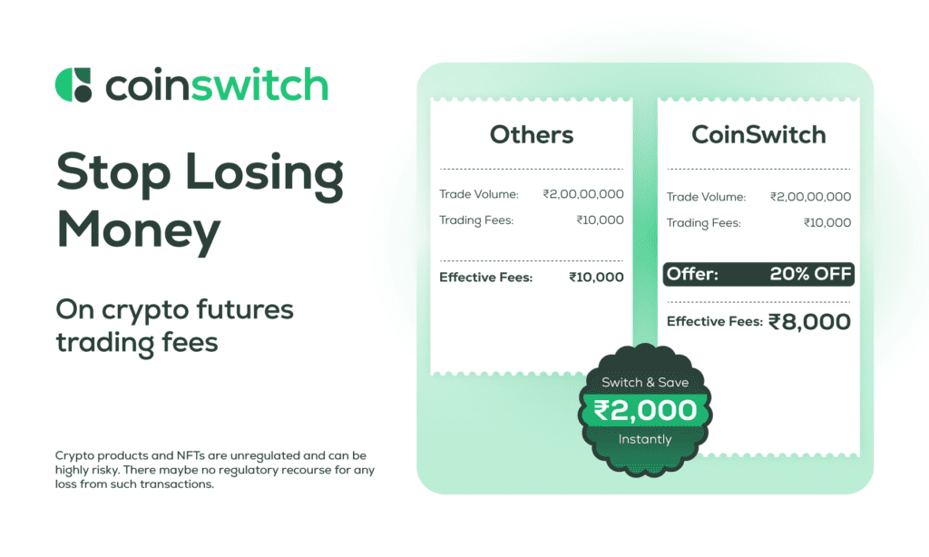 Fee Credits from CoinSwitch: A Smart Way to Save on Trading Fees