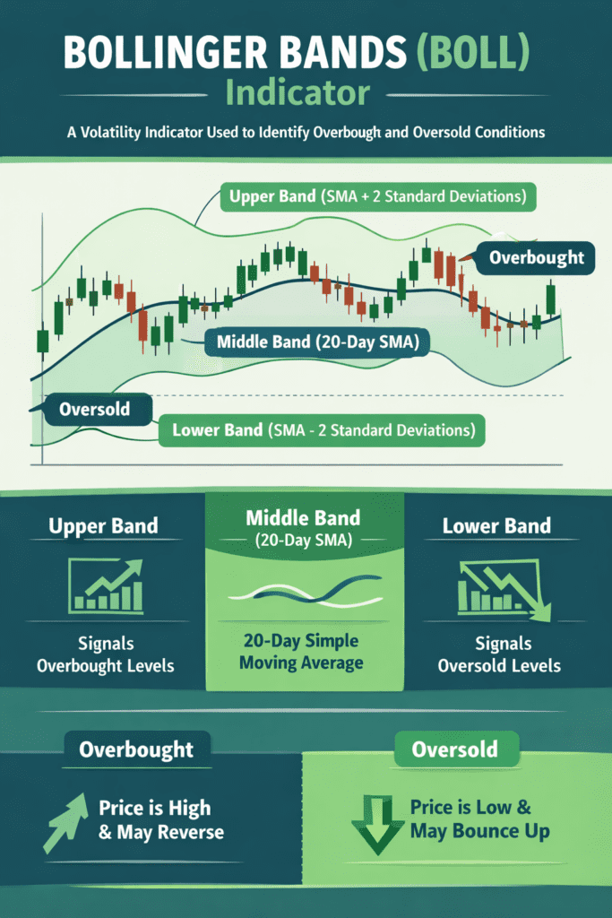 What is Bollinger Bands (BOLL) indicator?