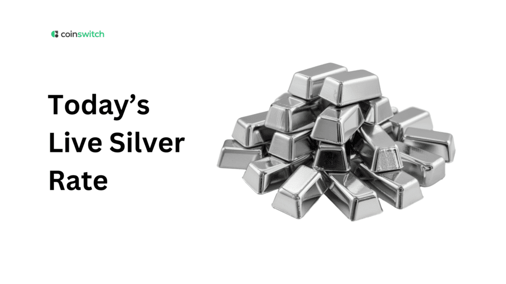 Live Silver Price / Silver Rate Today's