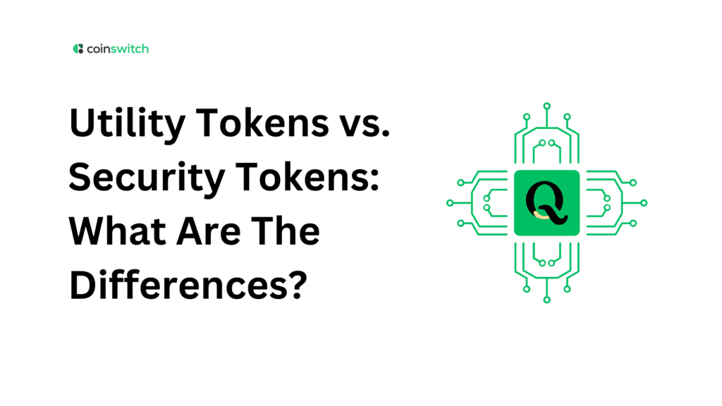 Utility Tokens vs. Security Tokens: What Are The Differences?