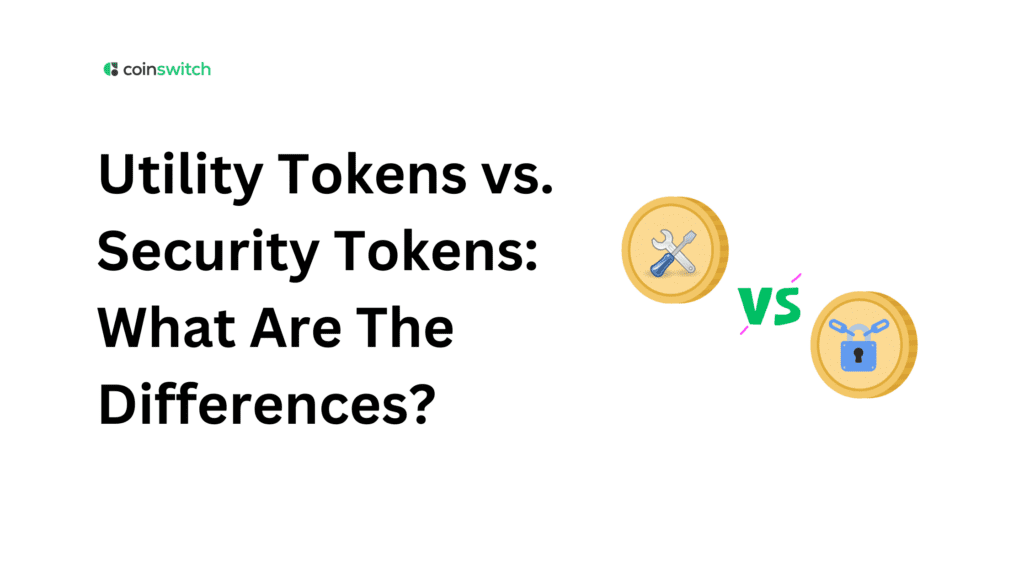 Utility Tokens vs. Security Tokens: What Are The Differences?