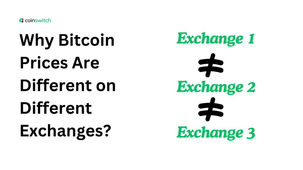 Why Bitcoin Prices Are Different on Different Exchanges?