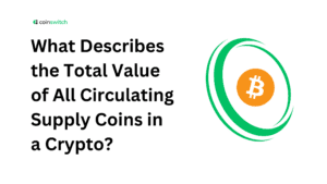 What Describes the Total Value of All Circulating Supply Coins in a Crypto?