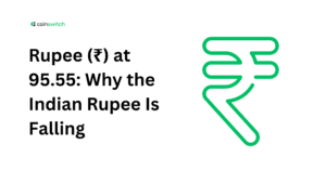 Rupee at 95.55: Why the Indian Rupee Is Falling and How RBI Is Defending It