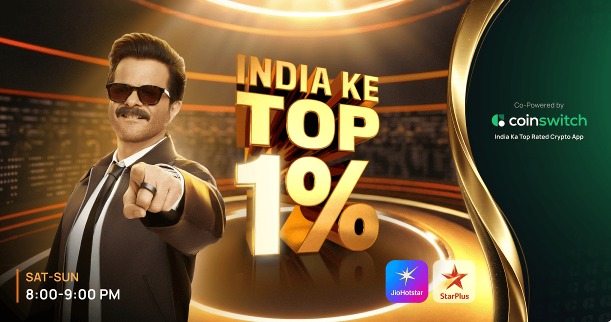 India Ke Top 1% is Live: CoinSwitch Users Can Register